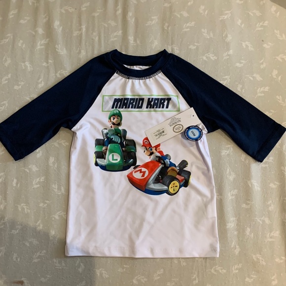NWT Rash guard Mario Kart - Picture 1 of 7